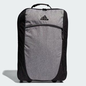 Adidas Men's Black Gray ROLLING GOLF TRAVEL BAG FI3025